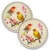 Донышки для вязания, заготовки для рукоделия, дно корзин, 19,8 см, круги, птицы