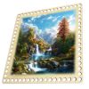 Донышки для вязания, заготовки для рукоделия, дно корзин, 19,8 х 19,8 см, квадрат, 8 мм, водопад
