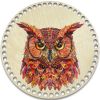 Донышки для вязания, заготовки для рукоделия, дно корзин, 19,8 см, круги, 8 мм, сова