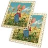 Донышки для вязания, заготовки для рукоделия, дно корзин, 19,8 х 19,8 см, квадрат, фермер
