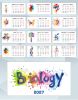 Настольный календарь-домик "Biology" на 2027 год