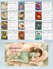 Настольный календарь-домик "Цветочные сны" на 2027 год