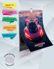 Календарь настенный, перекидной "Суперкары" на 2027 год