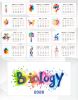 Настольный календарь-домик "Biology" на 2026 год