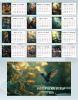Настольный календарь-домик "Экзотические птицы" на 2027 год