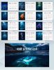 Настольный календарь-домик "Мир под водой" на 2027 год