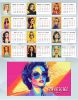 Настольный календарь-домик "popARTgirl" на 2027 год