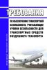 Требования по обеспечению транспортной безопасности, учитывающие уровни безопасности для транспортных средств воздушного транспорта 2025 год. Последняя редакция