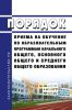 Порядок приема на обучение по образовательным программам начального общего, основного общего и среднего общего образования 2025 год. Последняя редакция