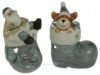 Подсвечник Дед МорозОлень 10*9*14см
