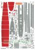 Модель-копия из бумаги польского торпедоносца ORP "PODHALANIN" (масштаб 1:200)