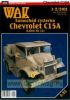 Модель-копия из бумаги самоходная цистерна Chevrolet C15A (масштаб 1:25)