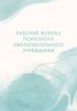 Рабочий журнал психолога образовательного учреждения