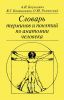 Словарь терминов и понятий по анатомии человека
