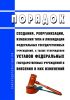 Порядок создания, реорганизации, изменения типа и ликвидации федеральных государственных учреждений, а также утверждения уставов федеральных государственных учреждений и внесения в них изменений 2025 год. Последняя редакция