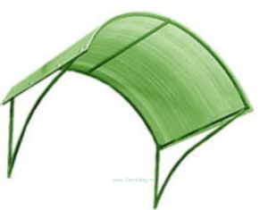 Навес над дверью