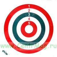 Мишень Megaline 3-х цветная (картонная)