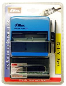 САМОНАБОРНЫЙ ШТАМП SHINY S-8833 (82 X 25 ММ) 6 СТРОК, 2 КАССЫ