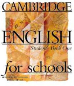 Cambridge English for schools. Students Book One (1)