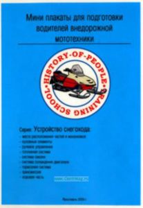 Мини плакаты для подготовки водителей внедорожной мототехники