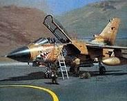 Модель-копия из бумаги самолета Tornado GR.1