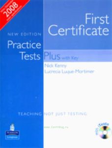 First Certificate Practice Tests Plus with Key + CD