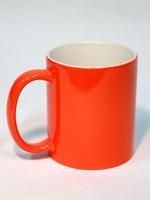 Кружка оранжевая Хамелеон для термопереноса (сублимации)