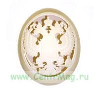 Герб РФ, вырезанный в страусином яйце (ручная работа)