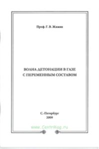 Волна детонации в газе с переменным составом