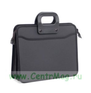 Портфель пластиковый, 4 отделения, А4, с усиленной ручкой