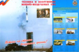 Плакат Войска ПВО