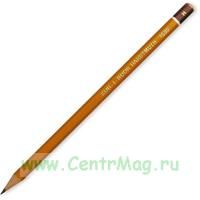 Карандаш Koh-I-Noor 1500, H, без ластика, заточенный