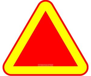 Знак на автомобиль «Тихоходное транспортное средство»