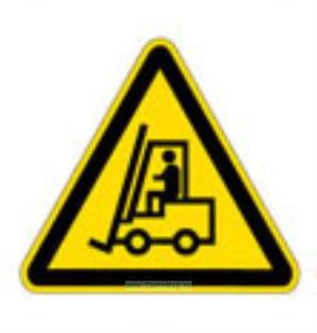 Внимание! Автопогрузчик. Знак