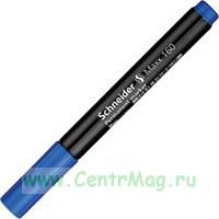 Маркер перманентный Schneider синий (толщина линии 1-3 мм)