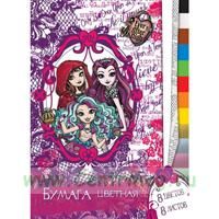 Набор цветной бумаги 8цв.8л. А4 Mattel