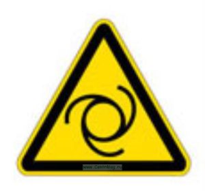 Внимание! Автоматическое включение (запуск) оборудования. Знак