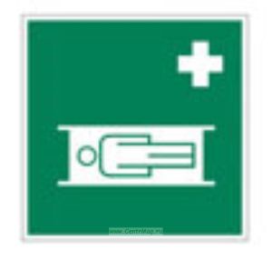 Средства выноса (эвакуации) пораженных. Знак