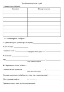 Журнал дежурного администратора (для образовательных организаций)