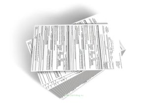 Справка о дорожно-транспортном происшествии (новая форма с 2011 г.)