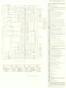 Комплект плакатов Исполнительные схемы электрооборудования и цепей освещения для тепловозов ТЭП60