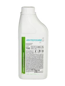 Интерхим 708. Бескислотное средство удаления налета и регулярной очистки поверхностей, с защитным эффектом