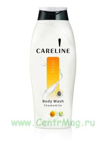 Careline Увлажняющий крем-гель для душа Релакс с ромашкой, 700 мл