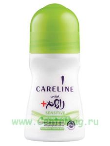 Careline Шариковый дезодорант Sensitive (зеленый), 75 мл