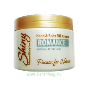 Нежный крем для рук и тела Romance с маслом виноградной косточки, 400 мл