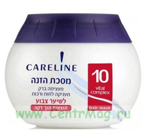 Careline Маска питательная для окрашенных и поврежденных волос, 400 мл