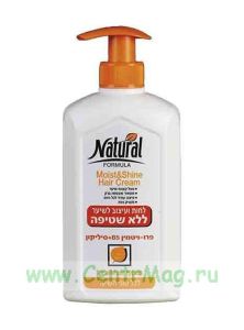 Natural Formula Увлажняющий крем для всех типов волос с силиконом