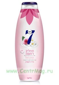 Крем-гель для душа Чарующий сад с розой и жасмином, 1л