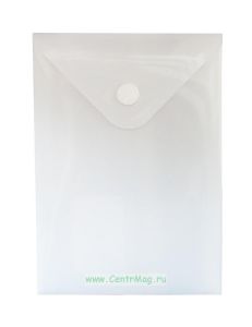 Папка-конверт с кнопкой BRAUBERG, А6