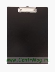Папка-планшет с зажимом A4 черная